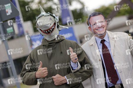 Demonstration gegen Mietenwahnsinn in Berlin