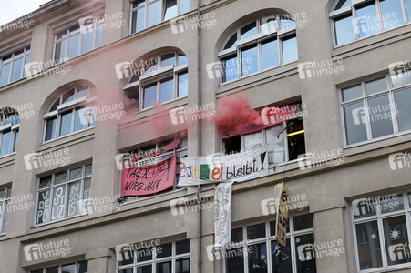 Demonstration gegen Mietenwahnsinn in Berlin