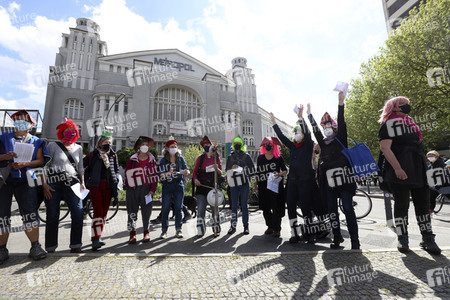 Demonstration gegen Mietenwahnsinn in Berlin