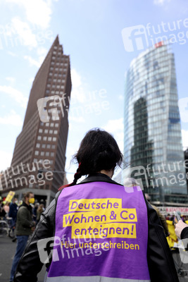 Demonstration gegen Mietenwahnsinn in Berlin