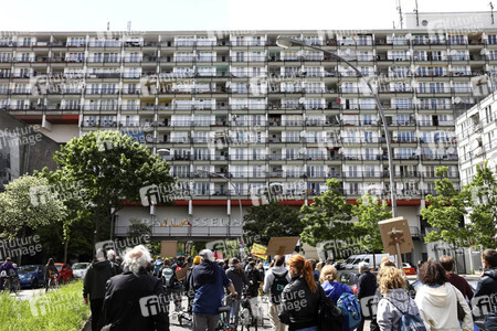 Demonstration gegen Mietenwahnsinn in Berlin