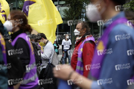 Demonstration gegen Mietenwahnsinn in Berlin