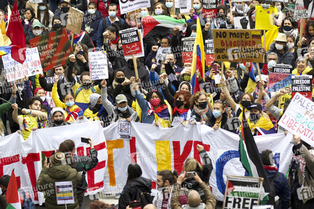 Pro-palästinensische Demonstration in London
