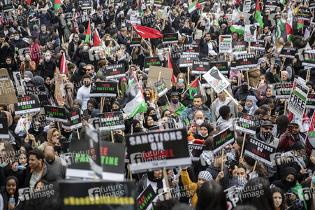 Pro-palästinensische Demonstration in London