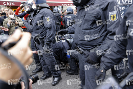 Querdenker demonstrieren trotz Demo-Verbot in Berlin