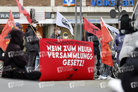 Demo gegen das Versammlungsgesetz NRW in Köln