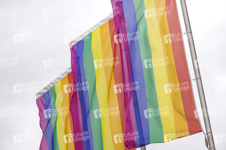 Symbolfoto Regenbogenflagge