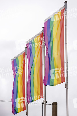 Symbolfoto Regenbogenflagge