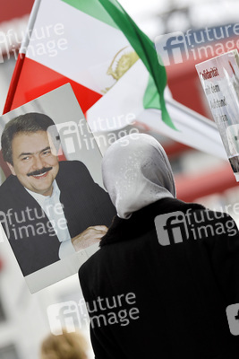 Demo für die Opposition im Iran in Köln