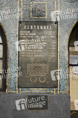 Alter Elbtunnel in Hamburg