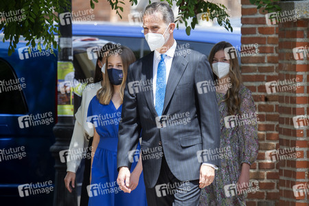 Konfirmation von Prinzessin Leonor in Madrid