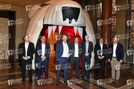 Empfang der Eisbären Berlin im Roten Rathaus in Berlin