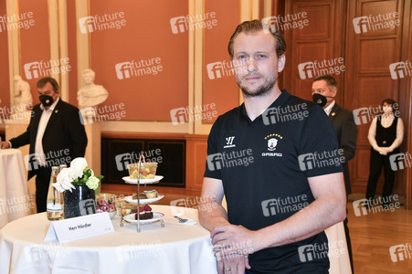 Empfang der Eisbären Berlin im Roten Rathaus in Berlin