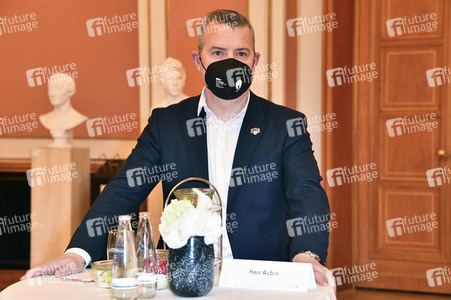 Empfang der Eisbären Berlin im Roten Rathaus in Berlin