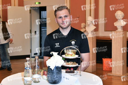 Empfang der Eisbären Berlin im Roten Rathaus in Berlin