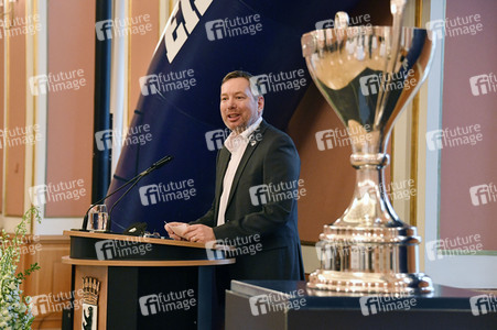 Empfang der Eisbären Berlin im Roten Rathaus in Berlin