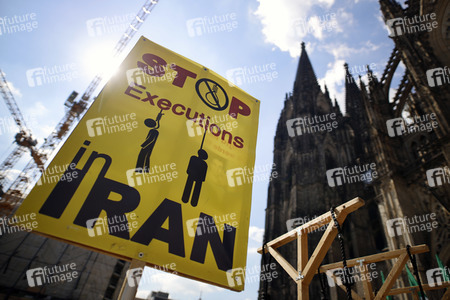 Iran-Demo in Köln