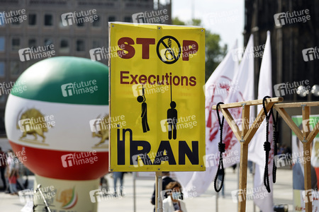 Iran-Demo in Köln