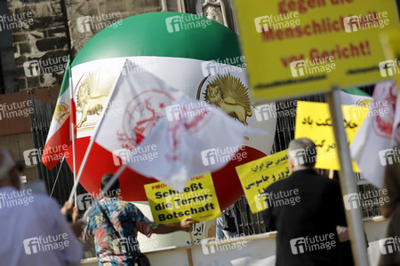 Iran-Demo in Köln