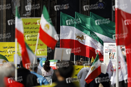 Iran-Demo in Köln