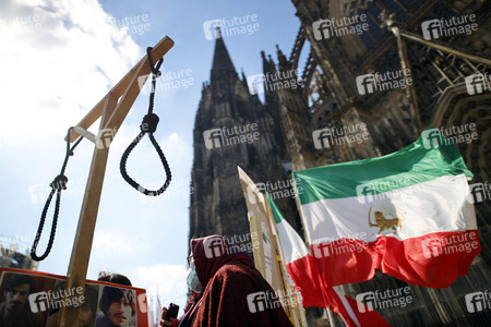 Iran-Demo in Köln