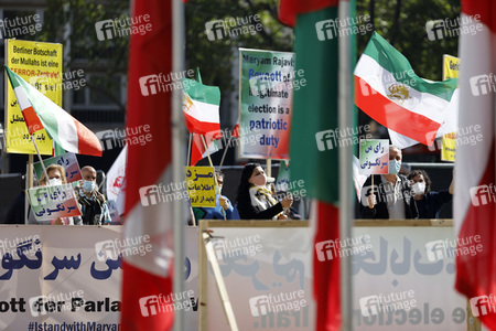 Iran-Demo in Köln