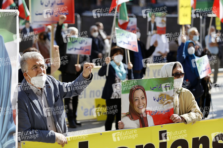 Iran-Demo in Köln