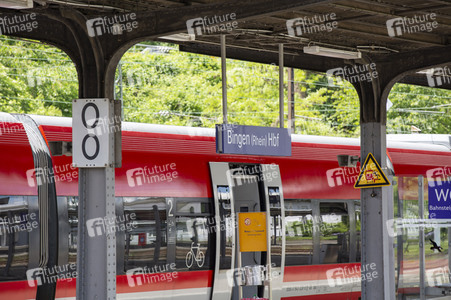 Der Hauptbahnhof in Bingen