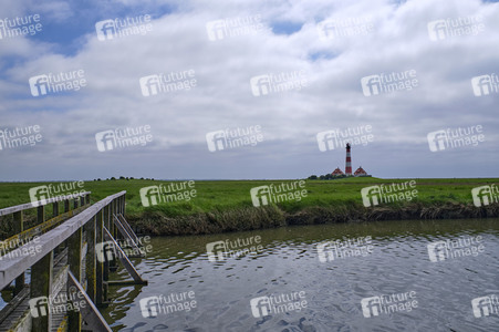 Leuchtturm Westerheversand bei Westerhever