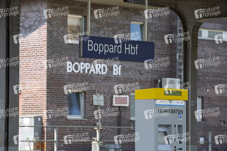 Der Hauptbahnhof in Boppard