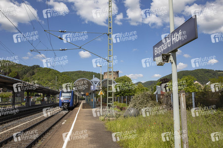 Der Hauptbahnhof in Boppard