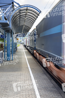Der Hauptbahnhof in Boppard