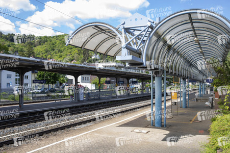 Der Hauptbahnhof in Boppard