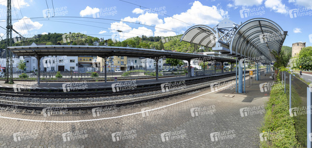 Der Hauptbahnhof in Boppard