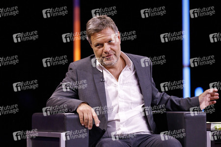 Robert Habeck auf der lit.Cologne 2021 in Köln