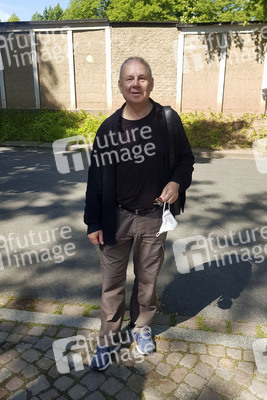 Dreharbeiten zum ZDF-Erzgebirgskrimi 'Tod einer Journalistin' in Chemnitz