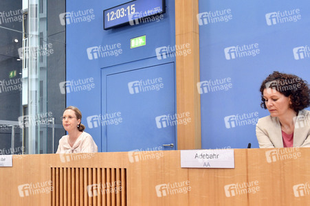 Regierungspressekonferenz zum aktuellen Corona-Sachstand in Berlin