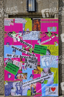 'Krieg und Disko'  in der Volksbühne Berlin