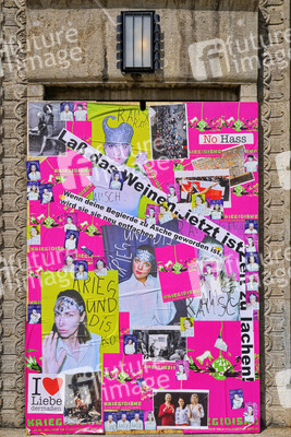 'Krieg und Disko'  in der Volksbühne Berlin