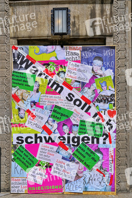 'Krieg und Disko'  in der Volksbühne Berlin