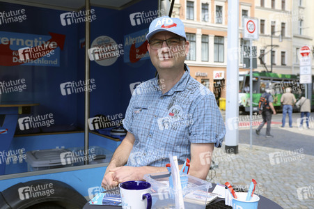 Walhkampfveranstlatung der AfD in Görlitz