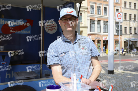 Walhkampfveranstlatung der AfD in Görlitz