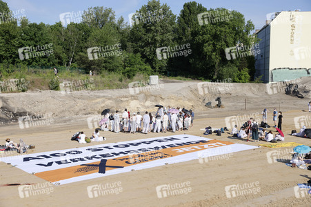 Besetzung der A100-Baustelle in Berlin
