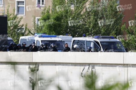 Besetzung der A100-Baustelle in Berlin