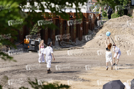 Besetzung der A100-Baustelle in Berlin