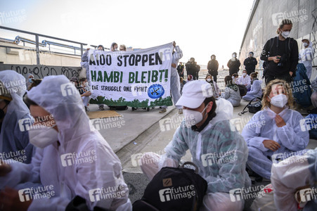Besetzung der A100-Baustelle in Berlin