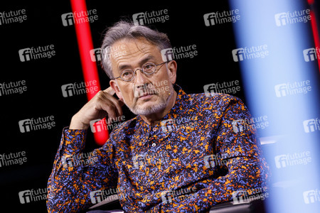 Markus Gabriel und Gert Scobel auf der lit.Cologne 2021 in Köln