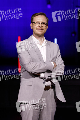 Markus Gabriel und Gert Scobel auf der lit.Cologne 2021 in Köln