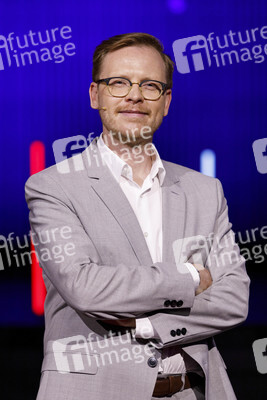 Markus Gabriel und Gert Scobel auf der lit.Cologne 2021 in Köln