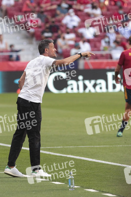Freundschafts-Länderspiel Spanien vs. Portugal in Madrid
